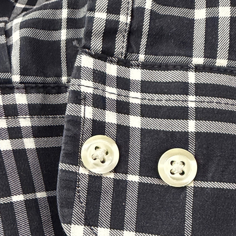 Burberry London Plaid Button Down Shirt | Men’s XXL | Vintage Era | Authentic - Picture 7 of 8
